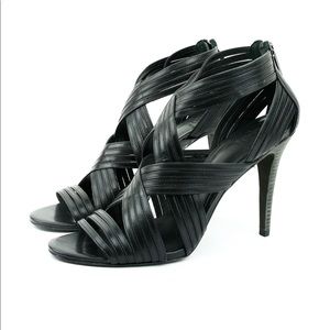 Tory Burch Strappy Black Pump Heels Size 8
Leather Stilettos Sexy